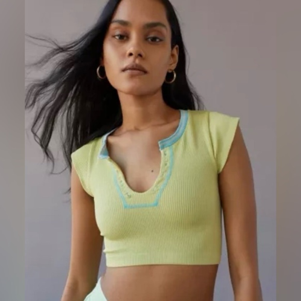 Urban Outfitters Out from Under Go For Gold Seamless Top